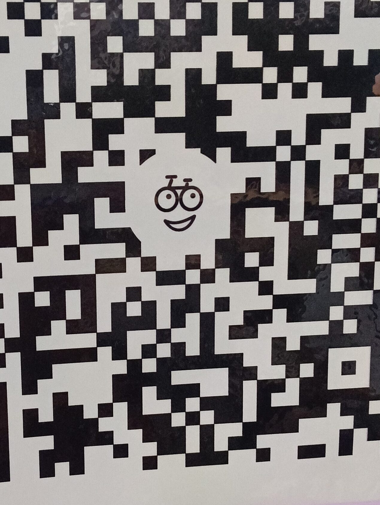 Código QR para entradas y salidas